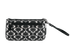 Peyton Dream Wristlet, £55, Handbags, Black/White, Canvas, Back view